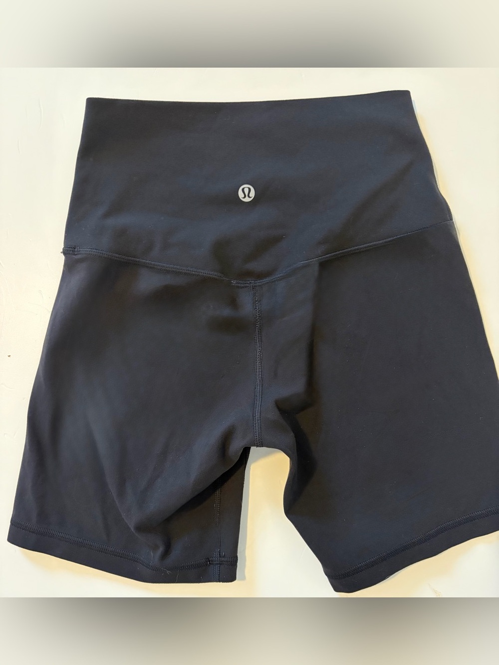 lululemon athletica Women's Black High-Waist Bike Shorts